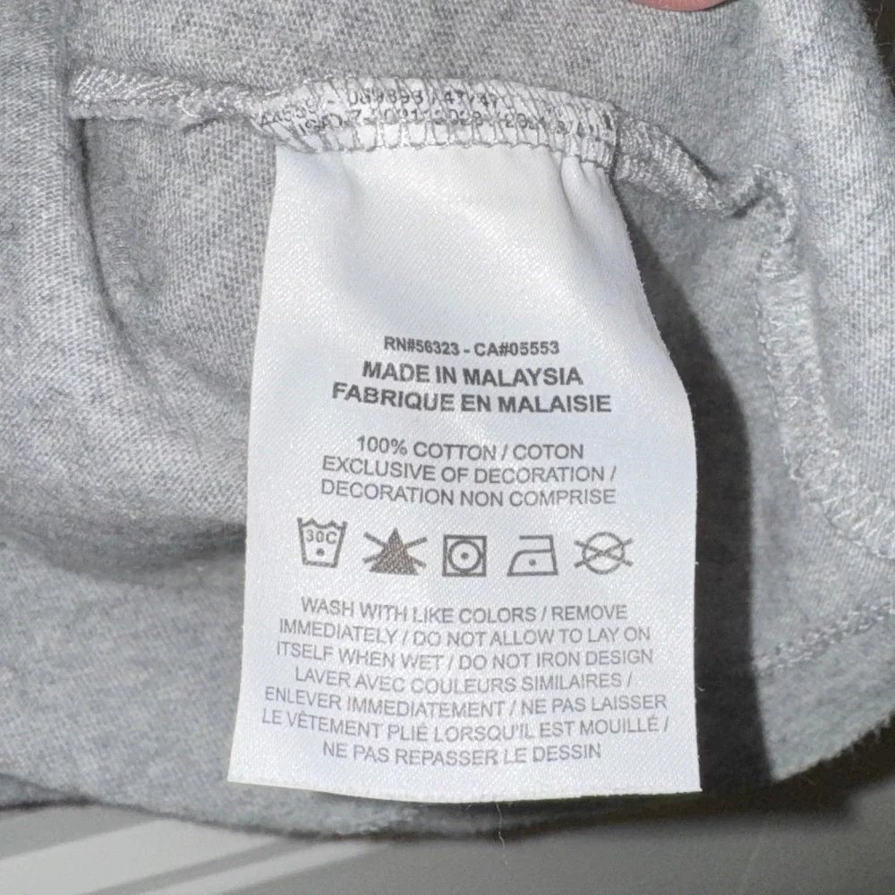 0098 | Jordan Since 84 Graphic Tee Shirt Heather Gray Mens‎ M FN5424-063